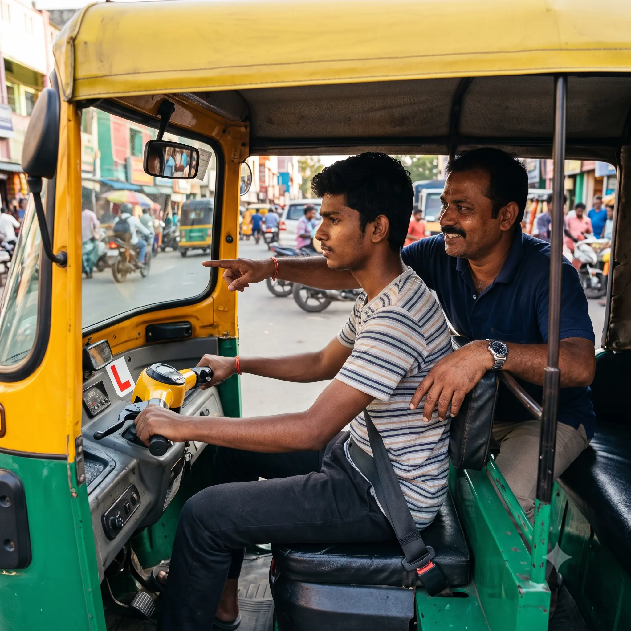 Auto rickshaw driving training in Bangalore